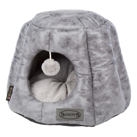 Scruffs & Tramps Cama para gatos Knightsbridge gris 48x38 cm 