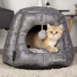 Scruffs & Tramps Cama para gatos Knightsbridge gris 48x38 cm Scruffs & Tramps Cama para gatos Knightsbridge gris 48x38 cm