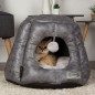 Scruffs & Tramps Cama para gatos Knightsbridge gris 48x38 cm Scruffs & Tramps Cama para gatos Knightsbridge gris 48x38 cm