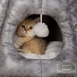 Scruffs & Tramps Cama para gatos Knightsbridge gris 48x38 cm Scruffs & Tramps Cama para gatos Knightsbridge gris 48x38 cm