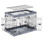 Ferplast Jaula para perros Superior 75 negro 77x51x55 cm Ferplast Jaula para perros Superior 75 negro 77x51x55 cm