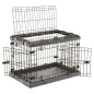 Ferplast Jaula para perros Superior 75 negro 77x51x55 cm Ferplast Jaula para perros Superior 75 negro 77x51x55 cm