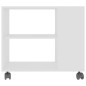 vidaXL Mesa auxiliar de madera contrachapada blanco 70x35x55 cm vidaXL Mesa auxiliar de madera contrachapada blanco 70x35x55 cm