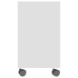 vidaXL Mesa auxiliar de madera contrachapada blanco 70x35x55 cm vidaXL Mesa auxiliar de madera contrachapada blanco 70x35x55 cm