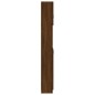 vidaXL Armario baño madera contrachapada roble marrón 32x25,5x190 cm vidaXL Armario baño madera contrachapada roble marrón 32x25,5x190 cm