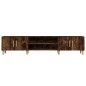 vidaXL Mueble para TV madera contrachapada roble ahumado 180x31,5x40cm