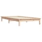 vidaXL Estructura de cama madera maciza de pino blanca 100x200 cm vidaXL Estructura de cama madera maciza de pino blanca 100x200 cm