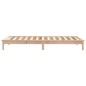 vidaXL Estructura de cama madera maciza de pino blanca 100x200 cm vidaXL Estructura de cama madera maciza de pino blanca 100x200 cm