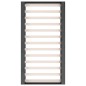 vidaXL Estructura de cama de madera maciza gris 140x190 cm vidaXL Estructura de cama de madera maciza gris 140x190 cm