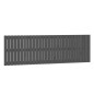 vidaXL Cabecero de cama de pared madera maciza pino gris 185x3x60 cm vidaXL Cabecero de cama de pared madera maciza pino gris 185x3x60 cm