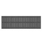 vidaXL Cabecero de cama de pared madera maciza pino gris 185x3x60 cm vidaXL Cabecero de cama de pared madera maciza pino gris 185x3x60 cm