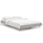 vidaXL Estructura de cama madera contrachapada gris Sonoma 120x190 cm vidaXL Estructura de cama madera contrachapada gris Sonoma 120x190 cm