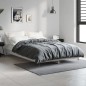 vidaXL Estructura de cama madera contrachapada gris Sonoma 120x190 cm vidaXL Estructura de cama madera contrachapada gris Sonoma 120x190 cm
