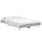 vidaXL Estructura de cama madera contrachapada gris Sonoma 120x190 cm vidaXL Estructura de cama madera contrachapada gris Sonoma 120x190 cm