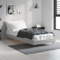 vidaXL Estructura de cama madera contrachapada gris Sonoma 75x190 cm vidaXL Estructura de cama madera contrachapada gris Sonoma 75x190 cm