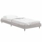 vidaXL Estructura de cama madera contrachapada gris Sonoma 75x190 cm vidaXL Estructura de cama madera contrachapada gris Sonoma 75x190 cm