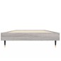 vidaXL Estructura de cama madera contrachapada gris Sonoma 75x190 cm vidaXL Estructura de cama madera contrachapada gris Sonoma 75x190 cm