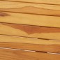 vidaXL Taburetes de bar 2 uds madera maciza de teca y acero inoxidable vidaXL Taburetes de bar 2 uds madera maciza de teca y acero inoxidable