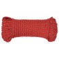 vidaXL Cuerda de barco polipropileno rojo 5 mm 500 m vidaXL Cuerda de barco polipropileno rojo 5 mm 500 m