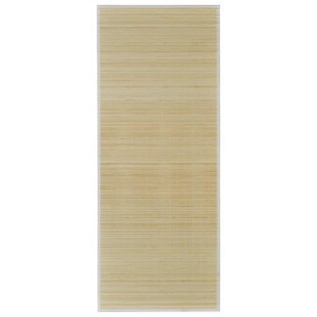 vidaXL Alfombra rectangular de bambú natural 150 x 200 cm