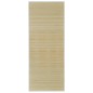 vidaXL Alfombra rectangular de bambú natural 150 x 200 cm vidaXL Alfombra rectangular de bambú natural 150 x 200 cm