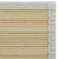 vidaXL Alfombra rectangular de bambú natural 150 x 200 cm vidaXL Alfombra rectangular de bambú natural 150 x 200 cm