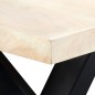 vidaXL Mesa de comedor blanca 180x90x75 cm madera maciza de mango vidaXL Mesa de comedor blanca 180x90x75 cm madera maciza de mango