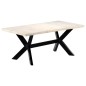 vidaXL Mesa de comedor blanca 180x90x75 cm madera maciza de mango vidaXL Mesa de comedor blanca 180x90x75 cm madera maciza de mango