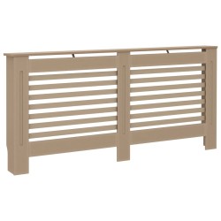 vidaXL Cubierta para radiador MDF 172x19x81,5 cm