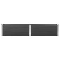 vidaXL Arriate elevado de jardín WPC gris 200x50x54 cm vidaXL Arriate elevado de jardín WPC gris 200x50x54 cm