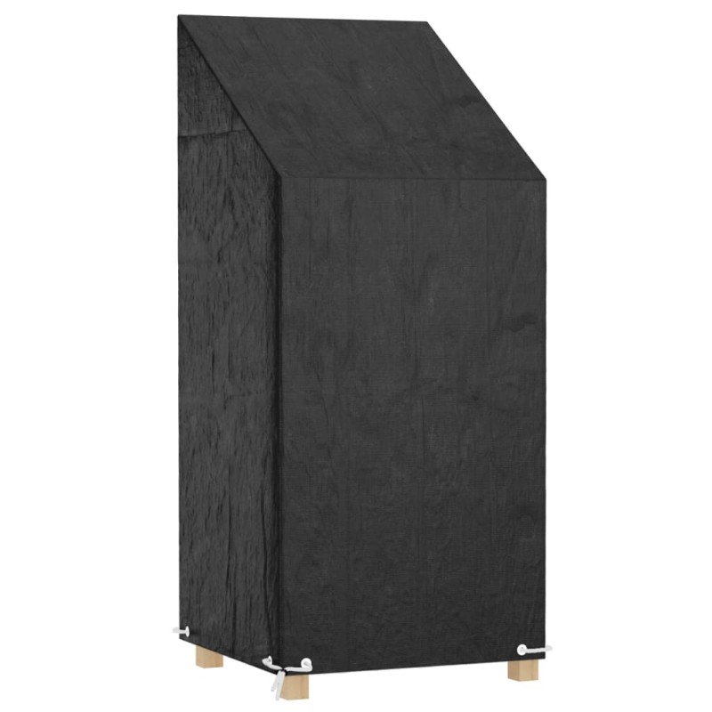 vidaXL Funda de silla de jardín 8 ojales polietileno 65x65x110/150 cm vidaXL Funda de silla de jardín 8 ojales polietileno 65x65x110/150 cm