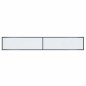 vidaXL Mesa consola vidrio templado blanco 220x35x75,5 cm vidaXL Mesa consola vidrio templado blanco 220x35x75,5 cm