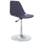 vidaXL Sillas de comedor giratorias 2 unidades PP lila vidaXL Sillas de comedor giratorias 2 unidades PP lila