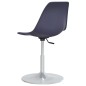 vidaXL Sillas de comedor giratorias 2 unidades PP lila vidaXL Sillas de comedor giratorias 2 unidades PP lila