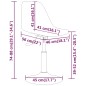 vidaXL Sillas de comedor giratorias 2 unidades PP lila vidaXL Sillas de comedor giratorias 2 unidades PP lila