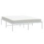 vidaXL Estructura de cama de metal blanca 150x200 cm vidaXL Estructura de cama de metal blanca 150x200 cm