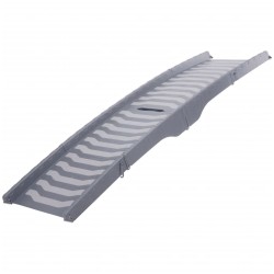 TRIXIE Rampa plegable para mascotas 3-Way 39x150 cm gris 39476 