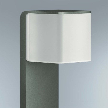 Steinel Bolardo de jardín sensor GL 80 LED IHF CUBO antracita 055479 