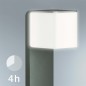 Steinel Bolardo de jardín sensor GL 80 LED IHF CUBO antracita 055479 