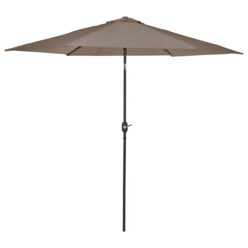 Madison Sombrilla Tenerife redonda gris taupe 300 cm Madison Sombrilla Tenerife redonda gris taupe 300 cm