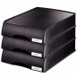 Leitz Cajonera de bandejas para papeles Plus negro Leitz Cajonera de bandejas para papeles Plus negro
