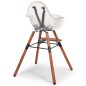 CHILDHOME Trona 2 en 1 con tope delantero Evolu 2 transparente CHILDHOME Trona 2 en 1 con tope delantero Evolu 2 transparente