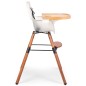 CHILDHOME Trona 2 en 1 con tope delantero Evolu 2 transparente CHILDHOME Trona 2 en 1 con tope delantero Evolu 2 transparente