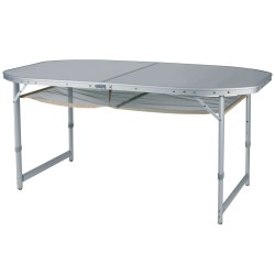 Eurotrail Mesa de camping Crouzet 150x80 cm