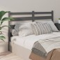 vidaXL Cabecero de cama madera maciza de pino gris 156x4x100 cm vidaXL Cabecero de cama madera maciza de pino gris 156x4x100 cm