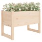 vidaXL Jardinera de madera maciza de pino 78x40x52 cm vidaXL Jardinera de madera maciza de pino 78x40x52 cm