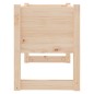 vidaXL Jardinera de madera maciza de pino 78x40x52 cm vidaXL Jardinera de madera maciza de pino 78x40x52 cm
