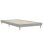 vidaXL Estructura de cama madera contrachapada gris Sonoma 100x200 cm vidaXL Estructura de cama madera contrachapada gris Sonoma 100x200 cm