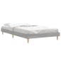 vidaXL Estructura de cama madera contrachapada gris Sonoma 100x200 cm vidaXL Estructura de cama madera contrachapada gris Sonoma 100x200 cm