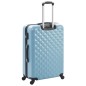 vidaXL Juego de maletas rígidas con ruedas trolley 3 piezas azul ABS vidaXL Juego de maletas rígidas con ruedas trolley 3 piezas azul ABS